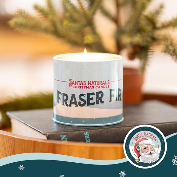 Delightful Fraser Fir Mini Candles - 3-Pack Gift Set for a...